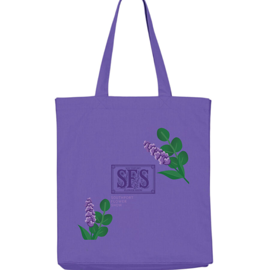 Southport Flower Show - DTF Logo Tote Bag - Design 2